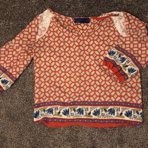 BEAUTIFUL RED BLOUSE